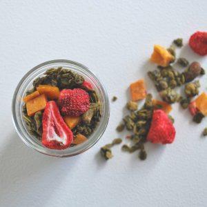 抹茶草莓燕麥脆脆